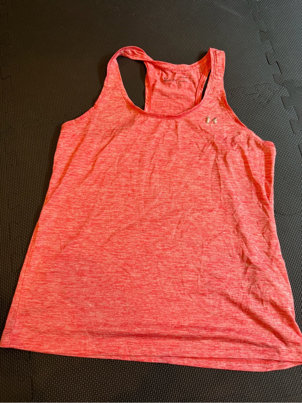 Under Armour Women’s Coral Heather Racerback Tank